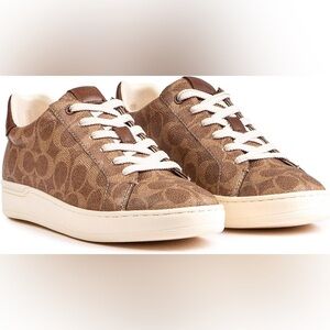 Coach Tan Signature Sneakers
